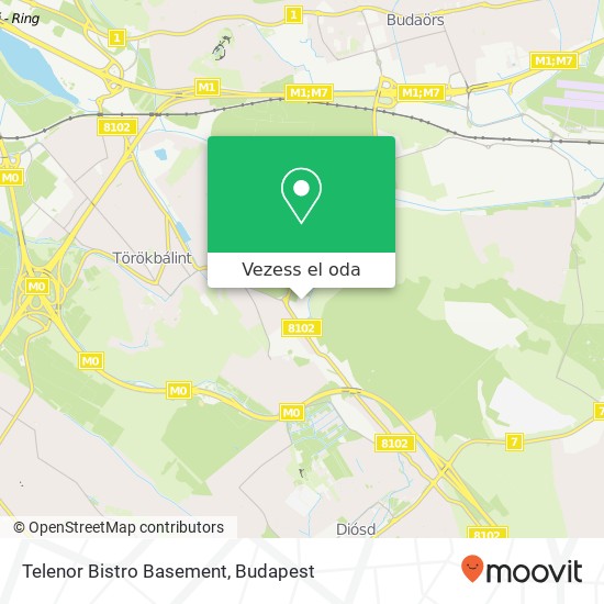 Telenor Bistro Basement térkép