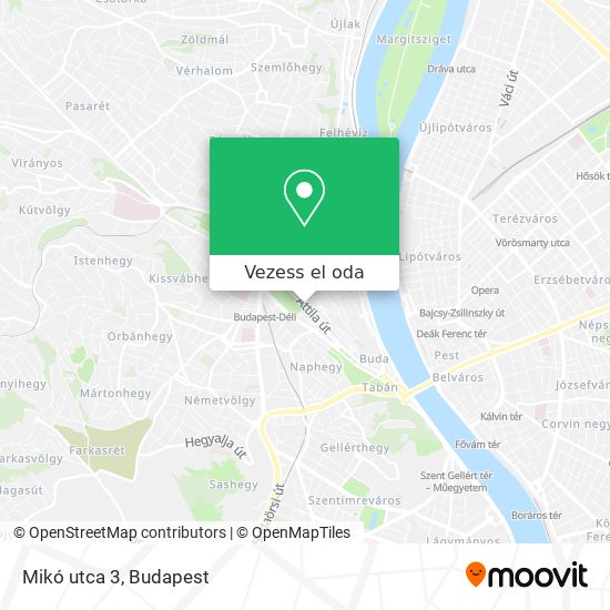 Mikó utca 3 térkép