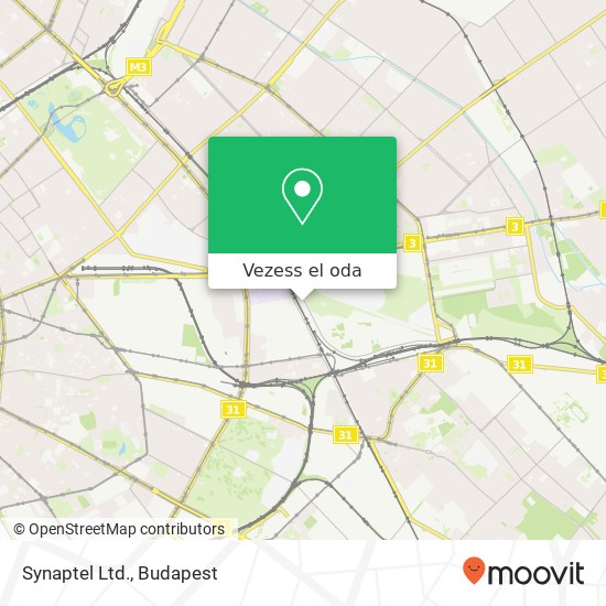 Synaptel Ltd. térkép