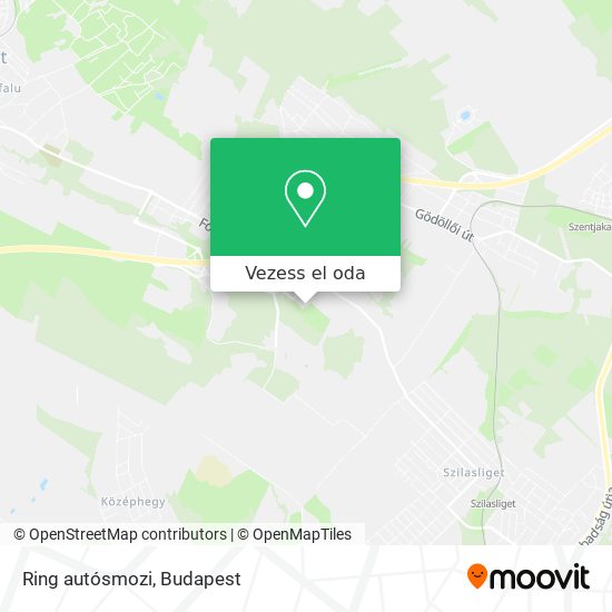 Ring autósmozi térkép