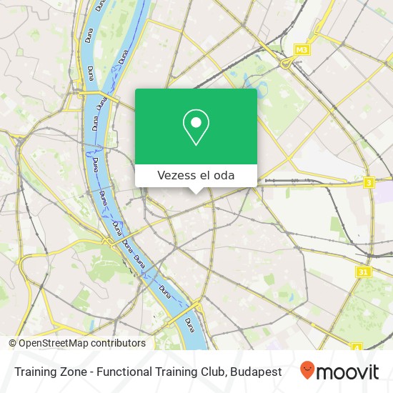 Training Zone - Functional Training Club térkép