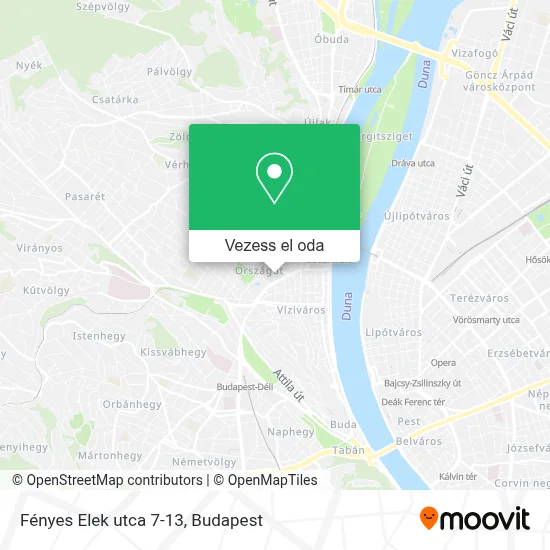Fényes Elek utca 7-13 térkép