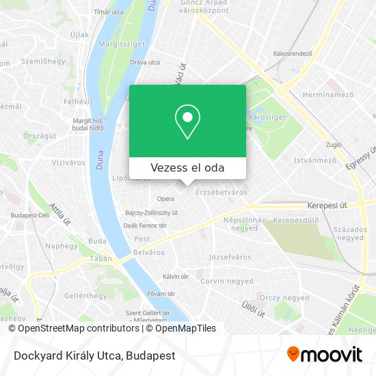 Dockyard Király Utca térkép