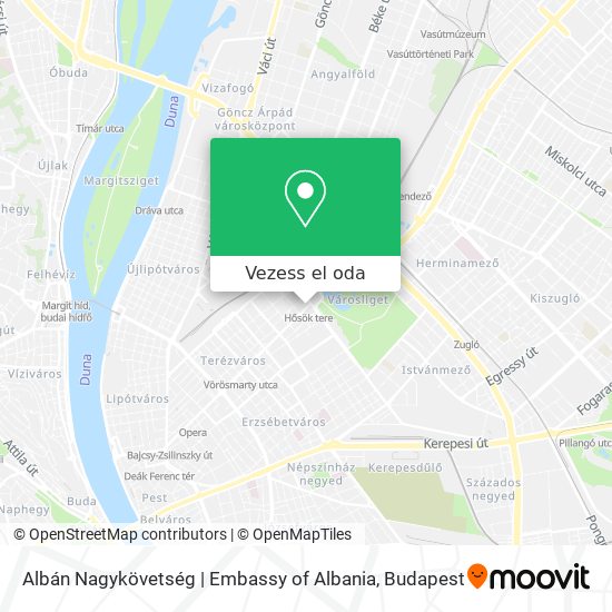 Albán Nagykövetség | Embassy of Albania térkép