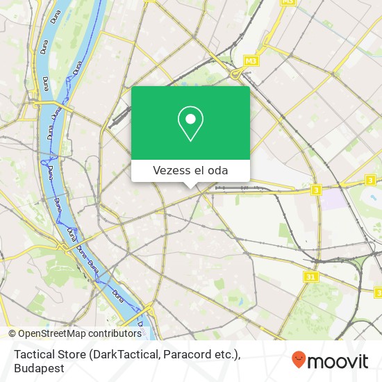 Tactical Store (DarkTactical, Paracord etc.) térkép