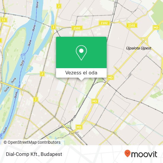 Dial-Comp Kft. térkép