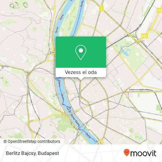 Berlitz Bajcsy térkép