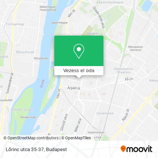 Lőrinc utca 35-37 térkép