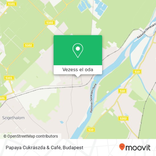 Papaya Cukrászda & Café térkép