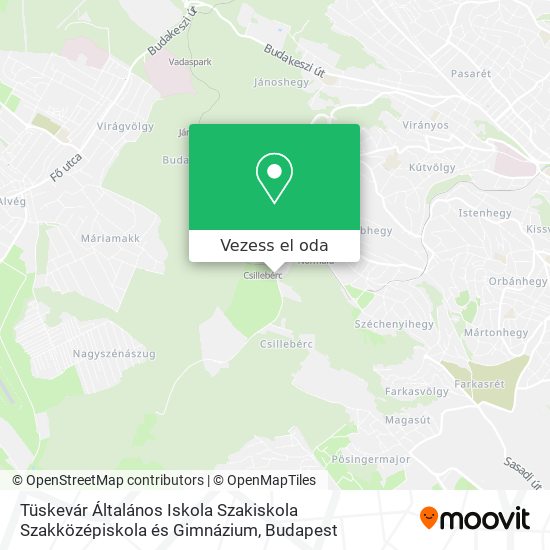 Tüskevár Általános Iskola  Szakiskola  Szakközépiskola és Gimnázium térkép