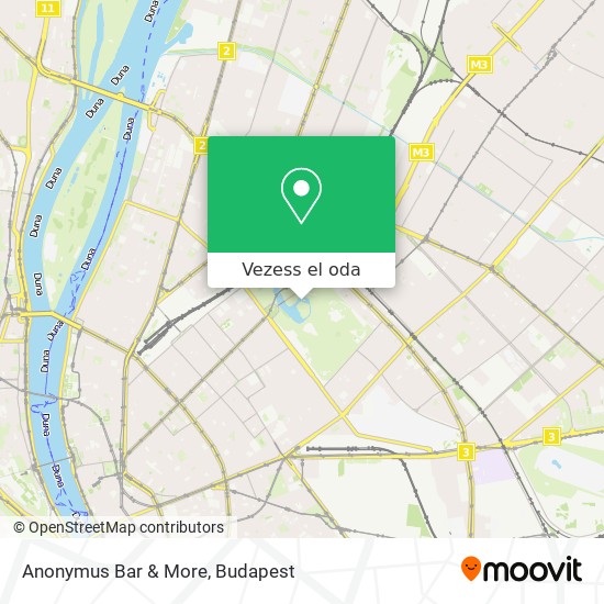Anonymus Bar & More térkép