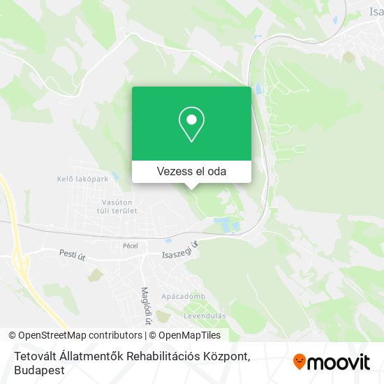 Tetovált Állatmentők Rehabilitációs Központ térkép