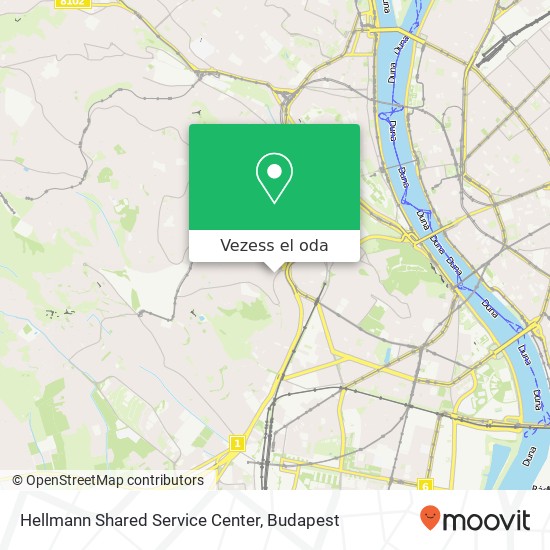 Hellmann Shared Service Center térkép