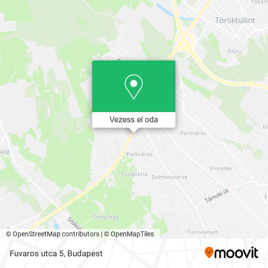 Fuvaros utca 5 térkép