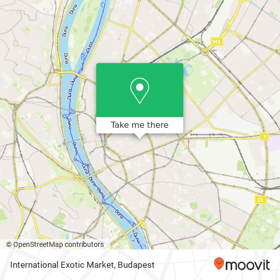 International Exotic Market térkép