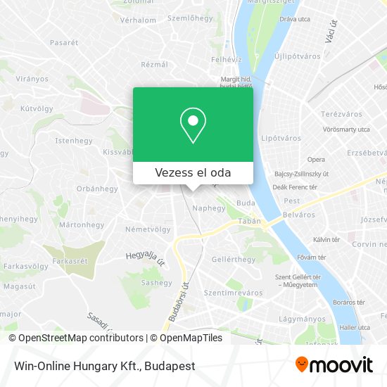 Win-Online Hungary Kft. térkép