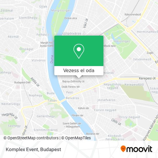 Komplex Event térkép