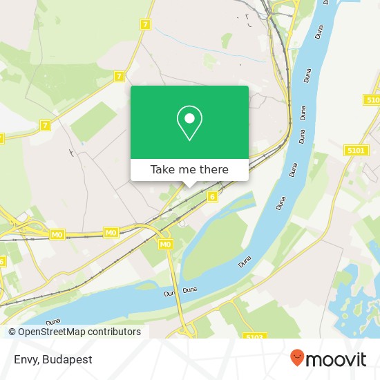 Envy, 1223 Budapest térkép
