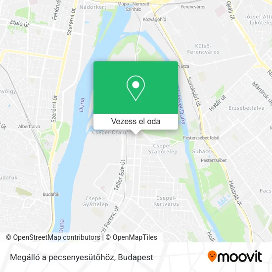 Megálló a pecsenyesütőhöz térkép