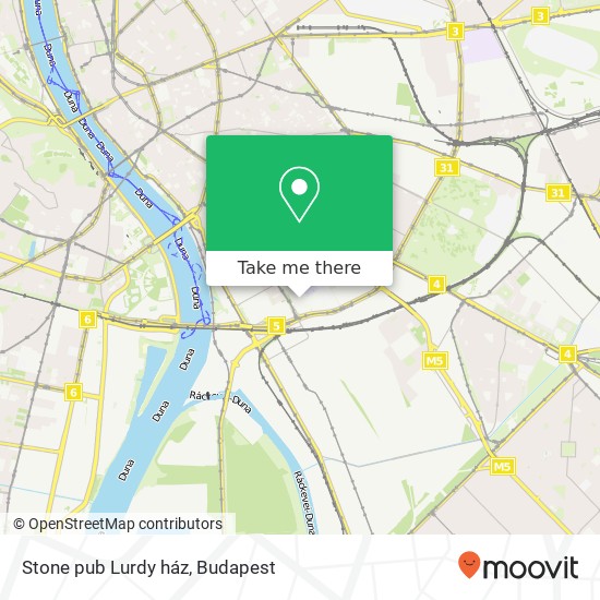 Stone pub Lurdy ház, 1097 Budapest térkép