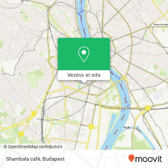 Shambala café, Villányi út 1114 Budapest térkép
