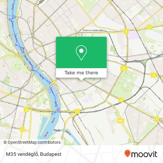 M35 vendéglő, Márton utca 35 1094 Budapest térkép