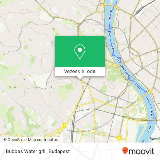 Bubba's Water grill, Budaörsi út 7 1118 Budapest térkép