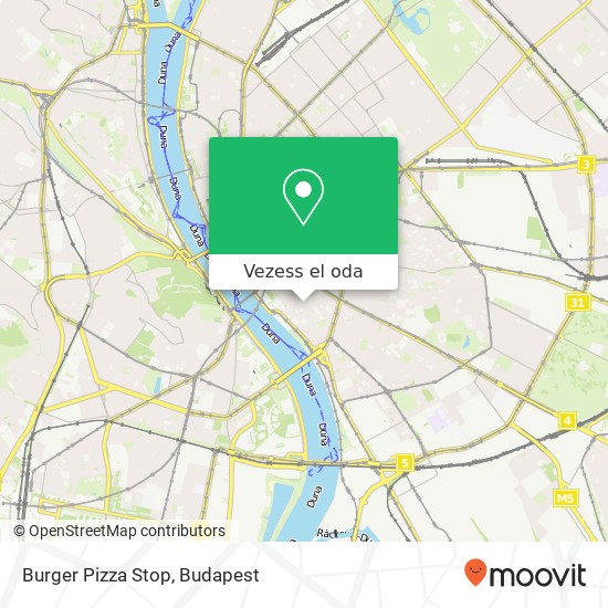 Burger Pizza Stop, Ráday utca 31 1092 Budapest térkép