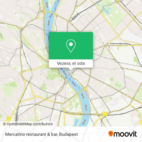 Mercatino restaurant & bar térkép