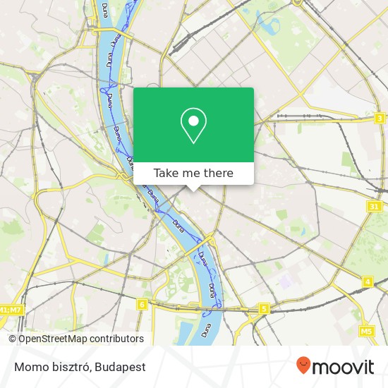 Momo bisztró, Ráday utca 9 1092 Budapest térkép