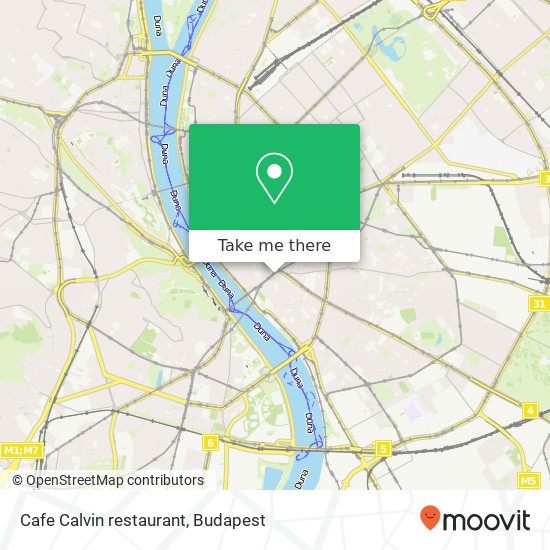 Cafe Calvin restaurant, Kálvin tér 8 1091 Budapest térkép