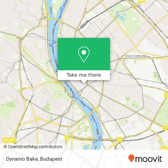 Dynamo Bake, Képíró utca 6 1053 Budapest térkép