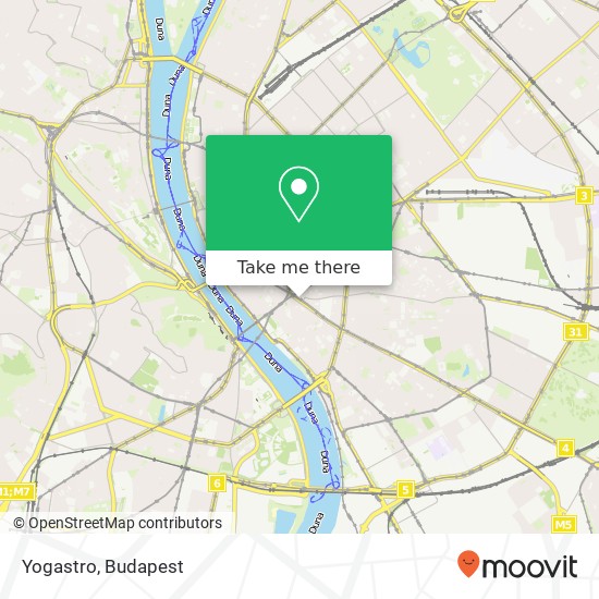 Yogastro, Üllôi út 6 1088 Budapest térkép