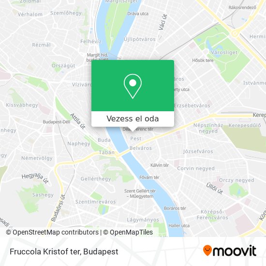 Fruccola Kristof ter térkép