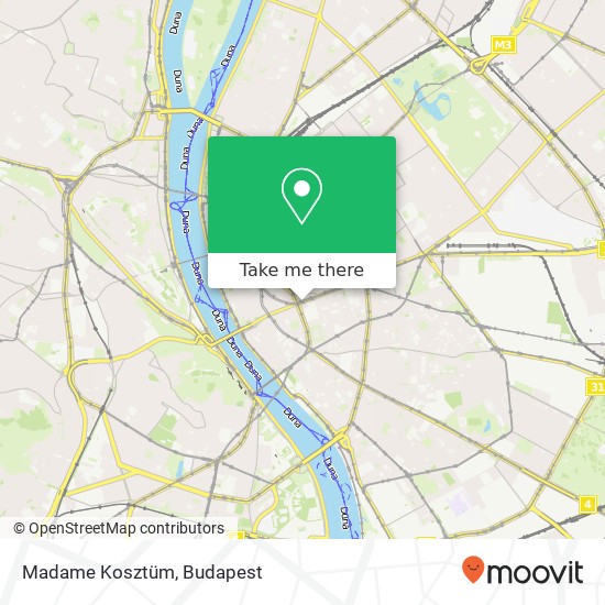 Madame Kosztüm, Rákóczi út 4 1075 Budapest térkép