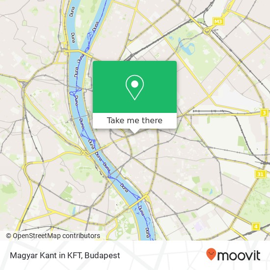 Magyar Kant in KFT, Rákóczi út 11 1088 Budapest térkép