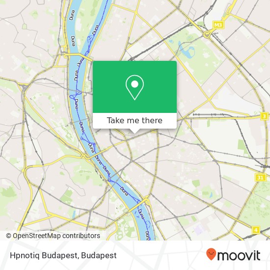 Hpnotiq Budapest térkép
