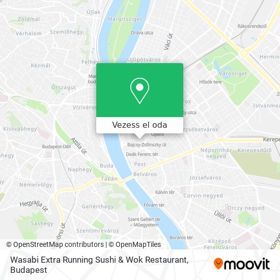 Wasabi Extra Running Sushi & Wok Restaurant térkép