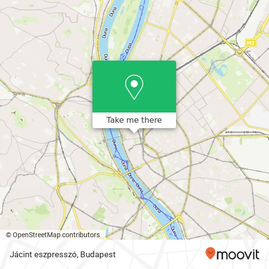 Jácint eszpresszó, Október 6. utca 5 1051 Budapest térkép