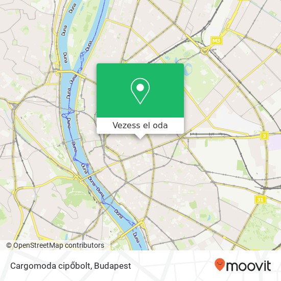 Cargomoda cipőbolt, Wesselényi utca 33 1077 Budapest térkép