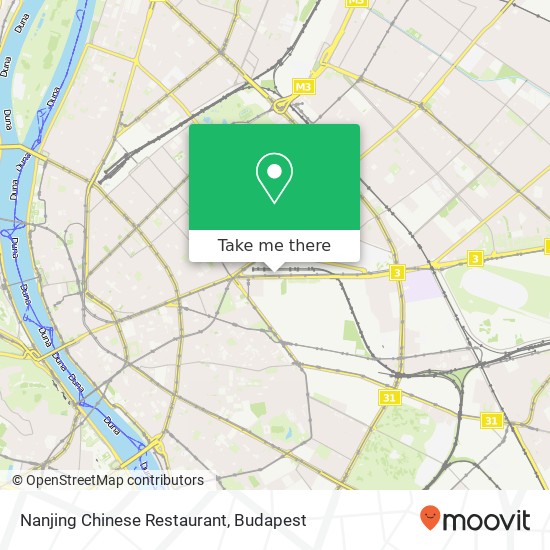 Nanjing Chinese Restaurant, Kerepesi út 8 1087 Budapest térkép