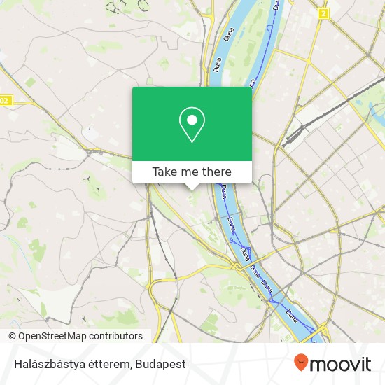 Halászbástya étterem, 1015 Budapest térkép