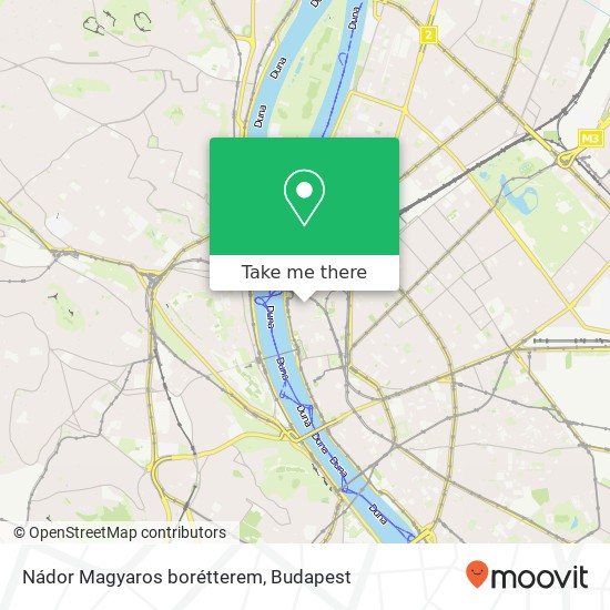 Nádor Magyaros borétterem, Nádor utca 30 1051 Budapest térkép