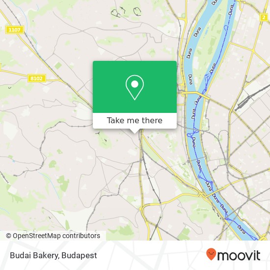 Budai Bakery, Maros utca 1122 Budapest térkép