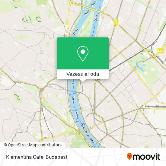 Klementina Cafe térkép