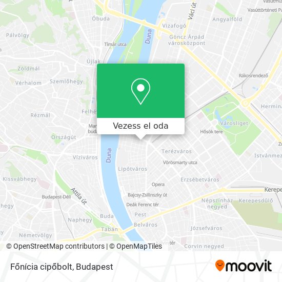 Főnícia cipőbolt térkép