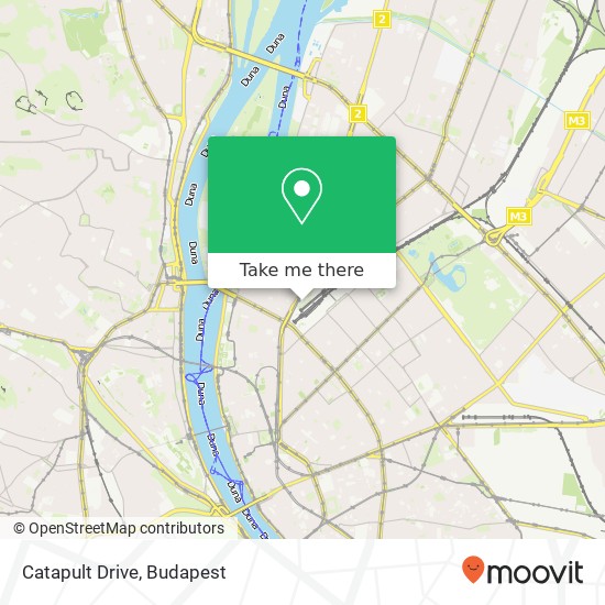 Catapult Drive, Váci út 1062 Budapest térkép