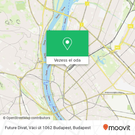 Future Divat, Váci út 1062 Budapest térkép