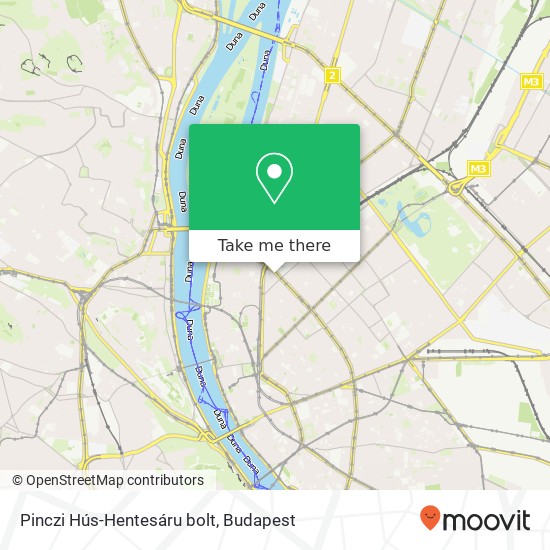 Pinczi Hús-Hentesáru bolt, Teréz körút 60 1066 Budapest térkép