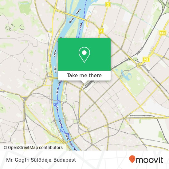 Mr. Gogfri Sütödéje, Váci út 1062 Budapest térkép